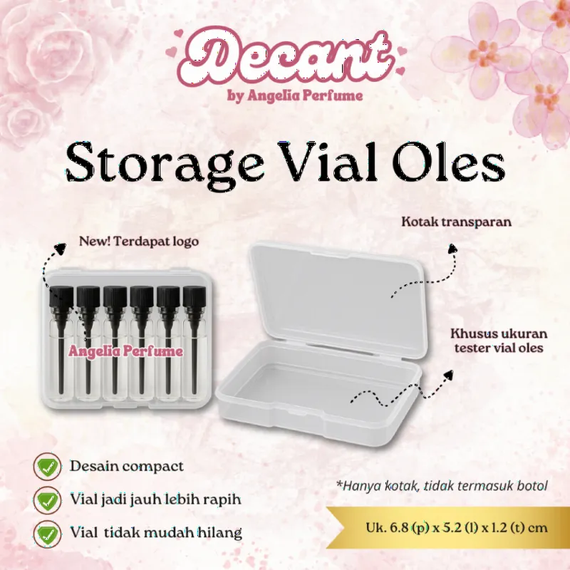 Kotak Penyimpanan Vial & Botol Spray